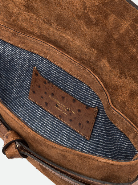Дамска чанта Gianni Chiarini Belty BS 12546 CM-STEMU-099 Cognac
