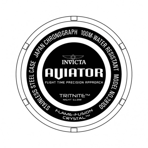 Invicta Aviator Black Label 28099