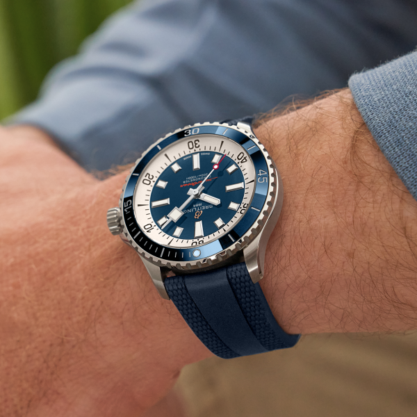 BREITLING SUPEROCEAN AUTOMATIC 42MM MEN'S WATCH A17375E71C1S1