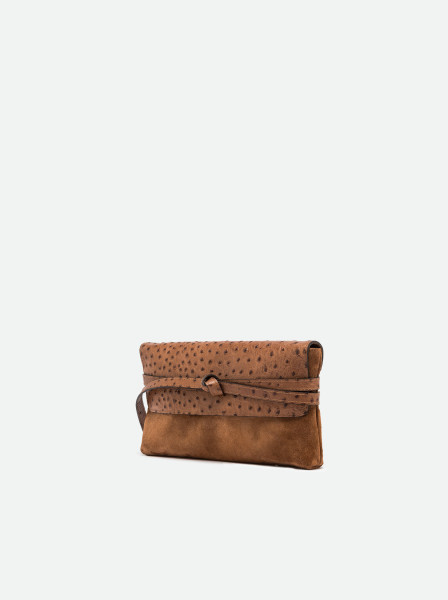 Дамска чанта Gianni Chiarini Belty BS 12546 CM-STEMU-099 Cognac