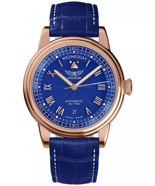 aviator douglas day-date 41 v.3.35.2.277.4 отпред ClassicWatches.bg
