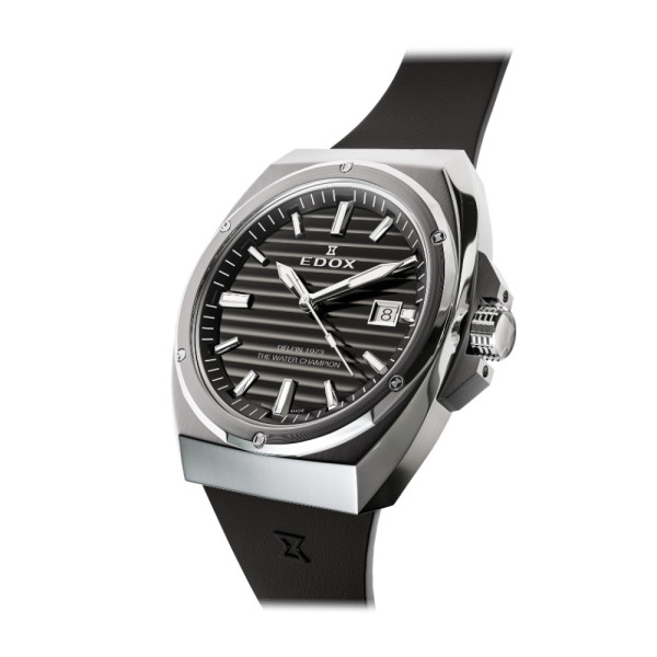 Edox Delfin 1973 Date 53032-3CA-NIN
