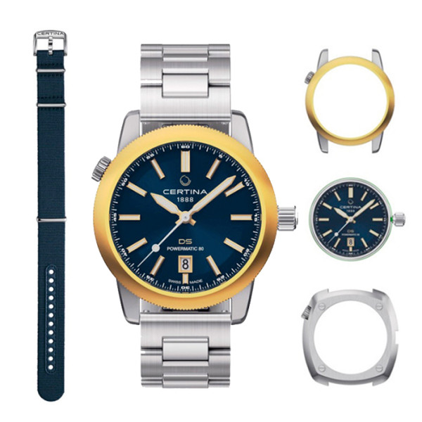 CERTINA DS+ 37.4MM C041.407.19.041.01