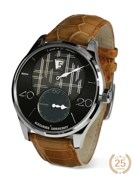 ALEXANDER SHOROKHOFF CROSSING AUTOMATIC 43.5MM MEN'S WATCH LIMITED EDITION 25PCS AS.JH01-4
