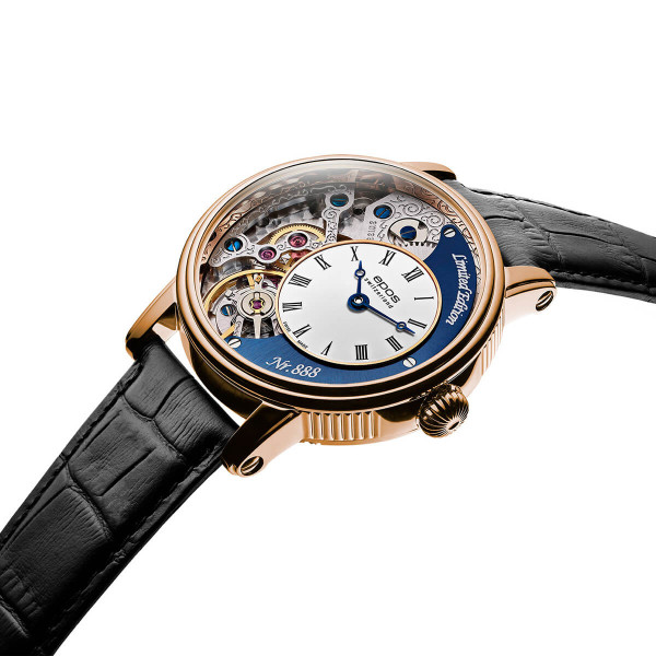 Часовник Epos Verso 2 – корпус от благородна стомана с розово PVD – classicwatches.bg