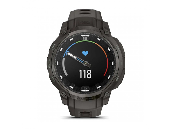 Garmin Instinct Crossover Charcoal – LED фенер, здрав корпус с сапфирено стъкло – ClassicWatches.bg