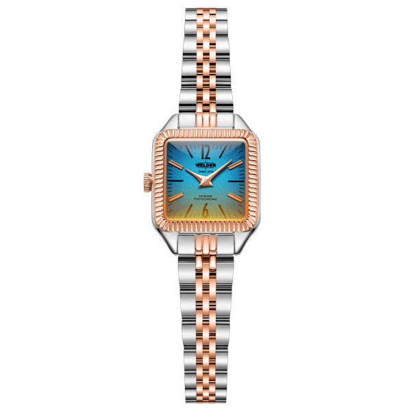 часовник welder royal wrc3002 19 мм квадратен rose gold и стоманен classicwatches.bg