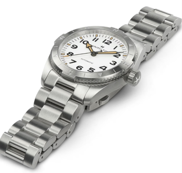 автоматичен часовник hamilton h70225110 със стоманена верижка classicwatches.bg