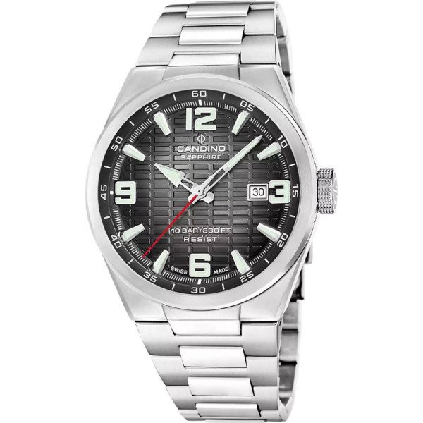 Candino C4797/5 мъжки швейцарски часовник с черен циферблат classicwatches.bg