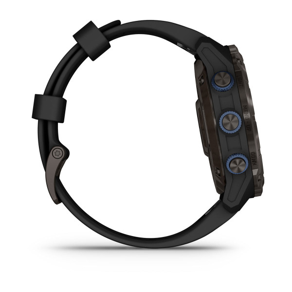 Garmin Descent Mk3i Carbon Grey DLC титан с черна силиконова каишка 010-02752-16