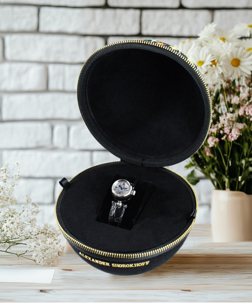 ALEXANDER SHOROKHOFF SHAR AUTOMATIC 25MM LADIES WATCH LIMITED EDITION 30PIECES AS.SH05-1Y-B
