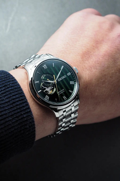 часовник мъжки автоматичен seiko presage ssa463j1 на ръка ClassicWatches.bg
