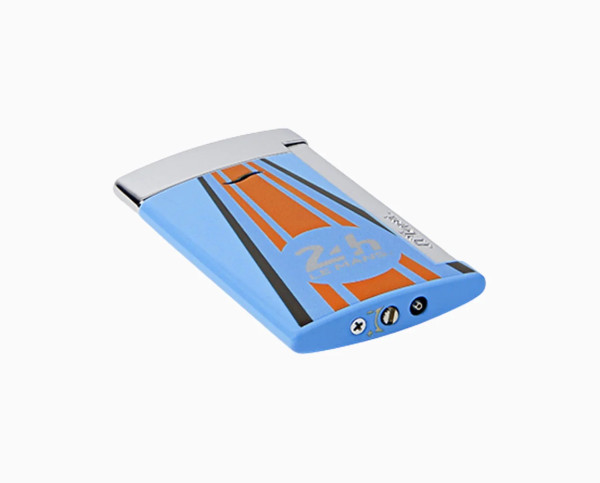 ЗАПАЛКА S.T.Dupont SLIM 7 24H DU MANS BLUE / CHROME 27789