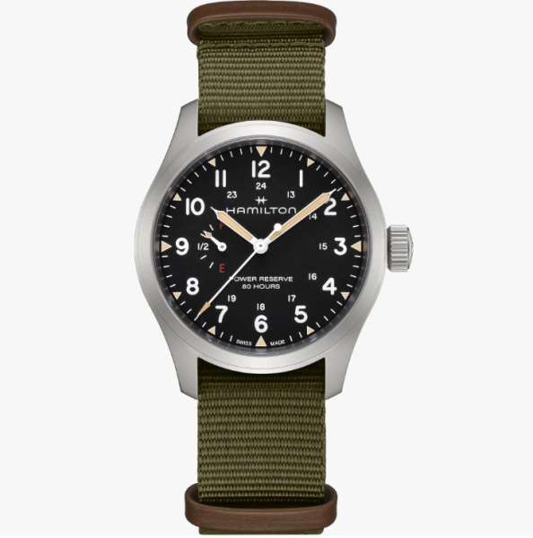 HAMILTON KHAKI FIELD MECHANICAL POWER RESERVE 40MM H69509930