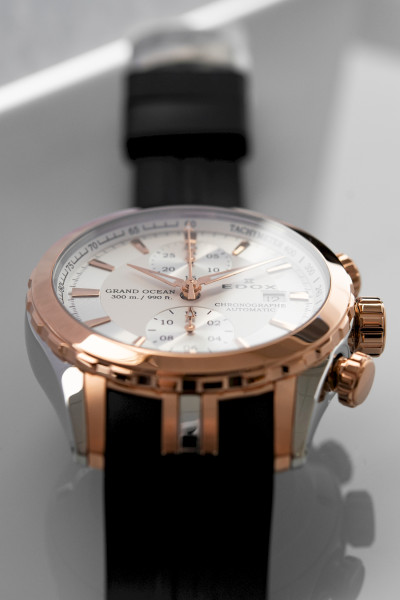 ЧАСОВНИК EDOX GRAND OCEAN CHRONOGRAPH AUTOMATIC 43MM 09800 357RCA AIR
