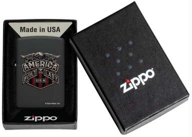 Запалка Zippo -  America, Built to Last