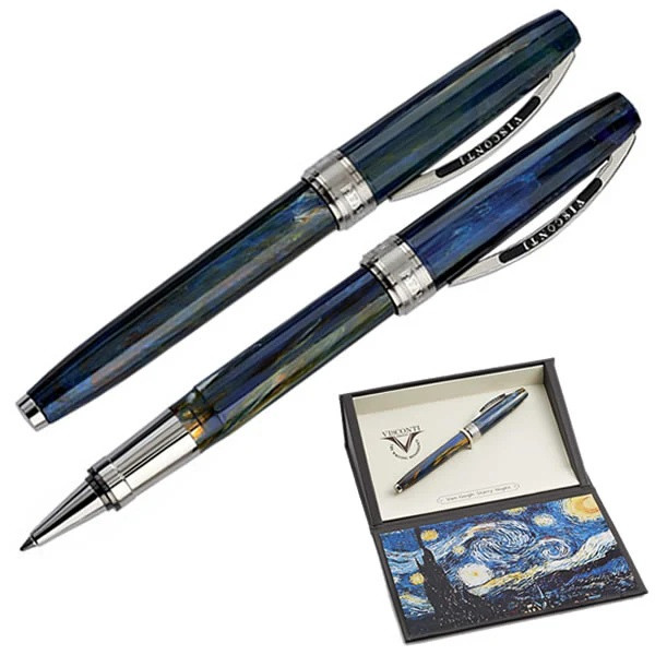 Ролер Visconti Van Gogh Starry Night вдъхновен от картината Звездна нощ – classicwatches.bg
2