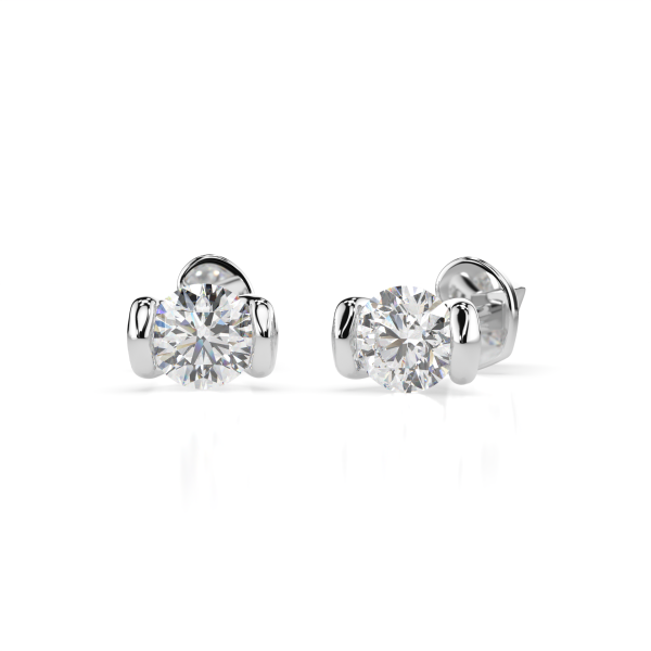 Cara обеци с GIA сертифицирани диаманти K102-10016W