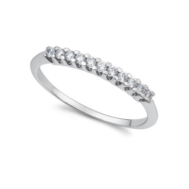 COMETE AMBROSIA ЗЛАТЕН ПРЪСТЕН С ЦИРКОНИИ AAZ143B