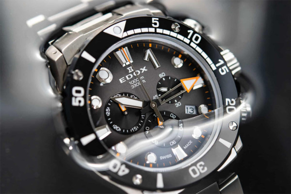 EDOX CO-1 QUARTZ 45MM MEN'S WATCH 10242 TINM GIDNO