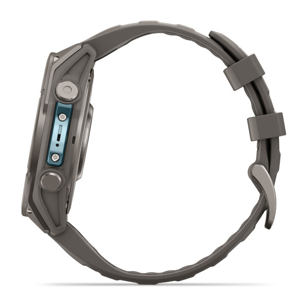 Garmin Fenix 9 Titanium с Pebble Grey силиконова каишка 010-04762-01