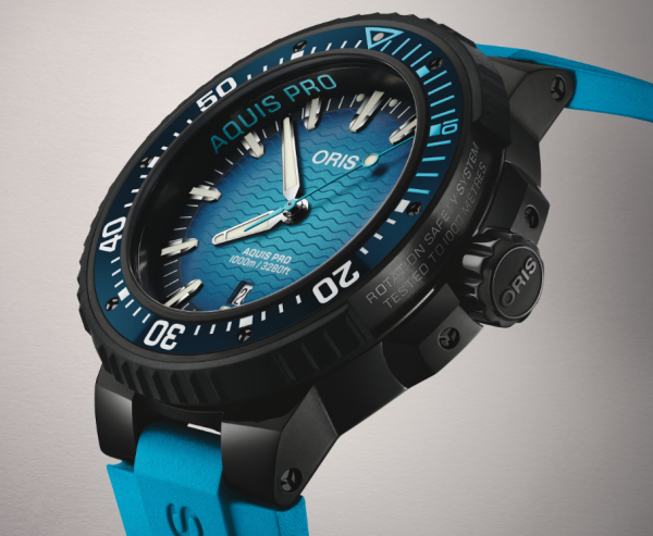 Oris 01 733 7801 7255-Set – швейцарски часовник с водоустойчивост 1000 м – ClassicWatches.bg