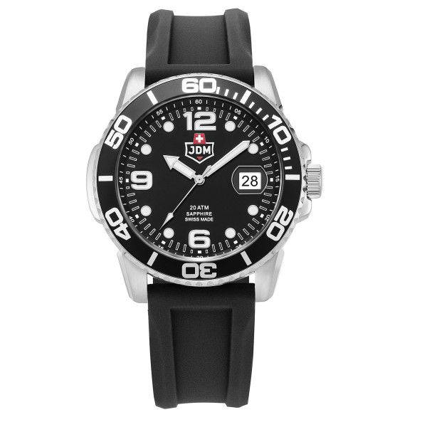 Мъжки часовник JDM Military Sapphire Mike Plus сет с каишки JDM-WG029-03