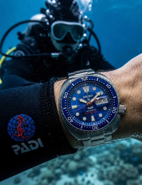 seiko hbb002k1 син керамичен безел ClassicWatches.bg