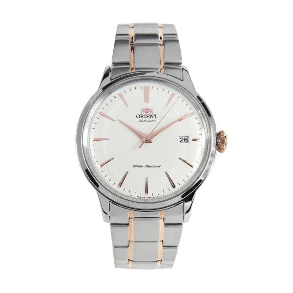 Часовник Orient Bambino RA-AC0004S – елегантен автоматичен модел с класически дизайн и двуцветно покритие – оригинален от ClassicWatches.bg