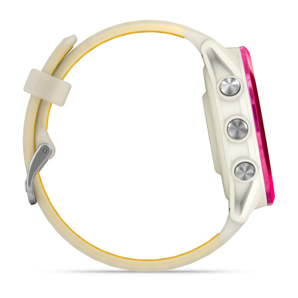 Garmin Forerunner 570 Raspberry Aluminium с Translucent Bone/Mango каишка 010-02970-02