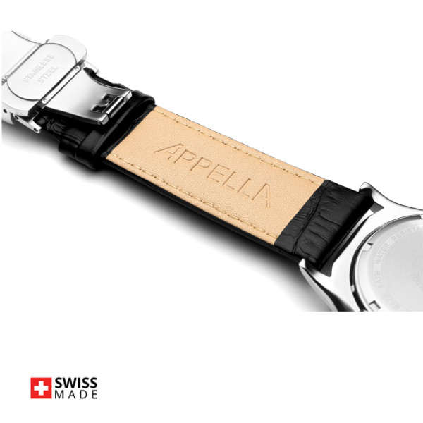 Appella L70013.5216QF кожена каишка мъжки часовник classicwatches.bg