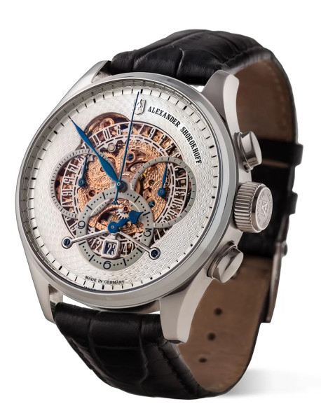 ALEXANDER SHOROKHOFF CHRONO REGULATOR 43.5MM LIMITED EDITION 68PIЕCES  AS.CR02-1
