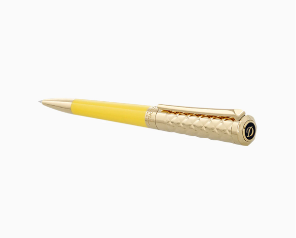 ХИМИКАЛКА S.T.DUPONT LIBERTE YELLOW LACQUER AND GOLD 465280