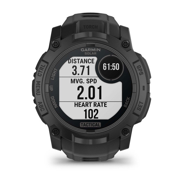 Garmin Instinct 3 Solar Tactical Edition Black с Black каишка 010-02935-50