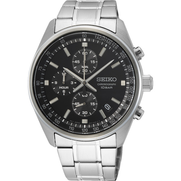 SEIKO SPORT CHRONOGRAPH QUARTZ 42MM MEN'S WATCH  SSB379P1