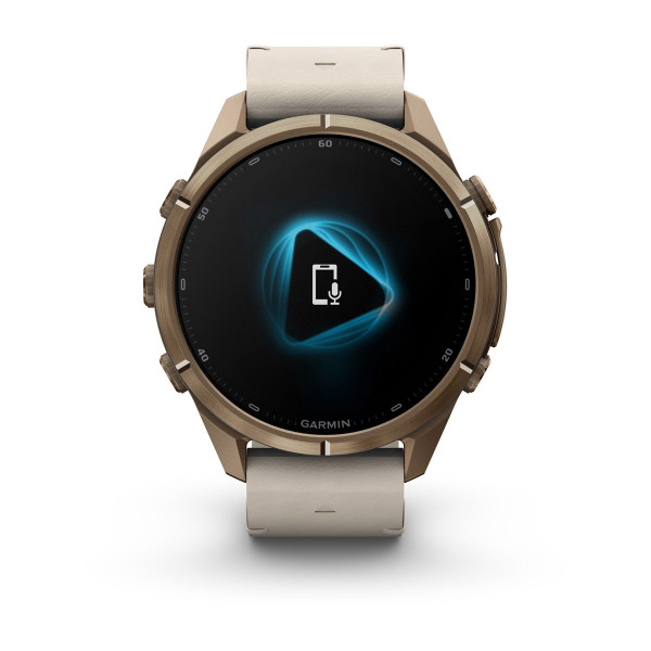 Garmin Fenix 9 Pro inReach Autumn Gold Titanium с Bone кожена каишка 010-04335-41