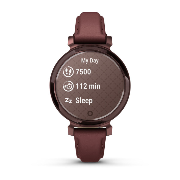 Garmin Lily 2 Classic Dark Bronze с Mulberry кожена каишка 010-02839-73