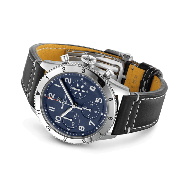 BREITLING CLASSIC AVI CHRONOGRAPH 42 TRIBUTE TO VOUGHT F4U CORSAIR MEN'S WATCH   A233801A1C1X1