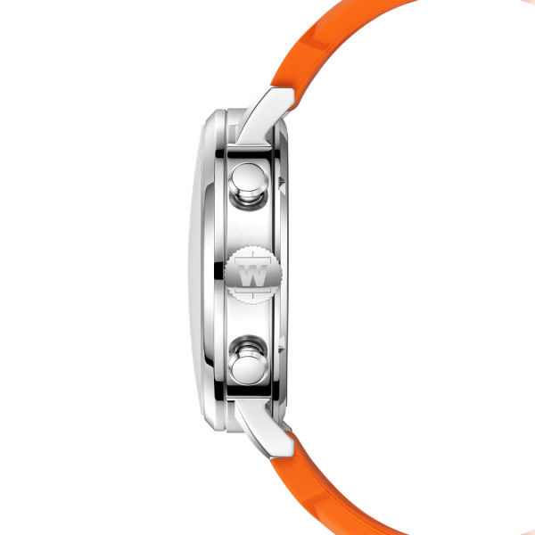 welder moody wwrc551 orange silicone strap uv colour changing glass classicwatches.bg