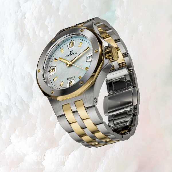 EDOX DELFIN THE ORIGINAL DATE LADY 33 ММ 53100 357JM NADND