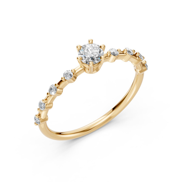 Cara пръстен с диаманти 0.30+0,16 ct GIA сертификат K101-10144Y