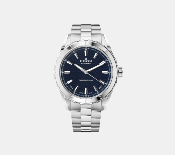 часовник edox grand ocean automatic 80140-3m-buin син циферблат classicwatches.bg