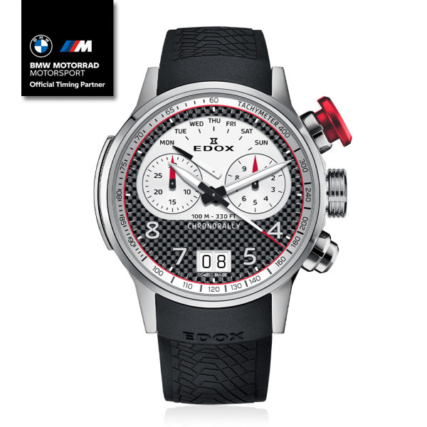 ЧАСОВНИК EDOX CHRONORALLY CHRONOGRAPH 45ММ LIMITED EDITION 38003 TINR CANBR 
