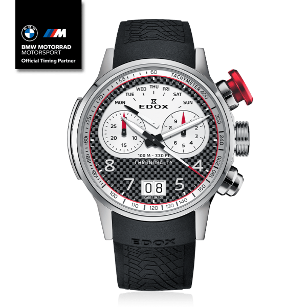 ЧАСОВНИК EDOX CHRONORALLY CHRONOGRAPH 45ММ LIMITED EDITION 38003 TINR CANBR 