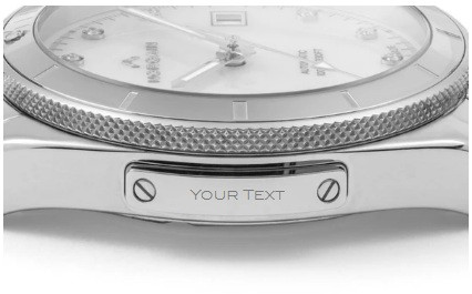 Луксозен часовник NORQAIN N1800.08S14.W01 с 11 диаманта и сапфирено стъкло – classicwatches.bg