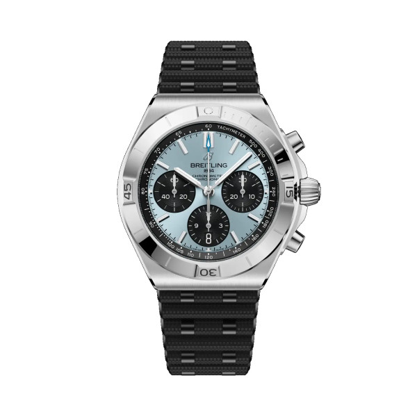 часовник breitling chronomat b01 chronograph 42 pb0158101c1s1 син циферблат classicwatches.bg
