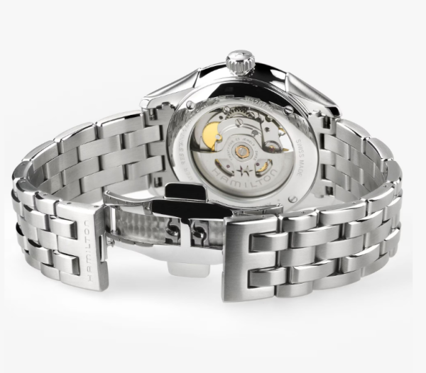 автоматичен часовник hamilton h32675181 със стоманена верижка classicwatches.bg