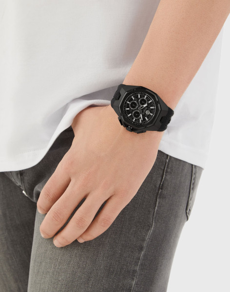 Philipp Plein PWTBA0623 мъжки хронограф черен

