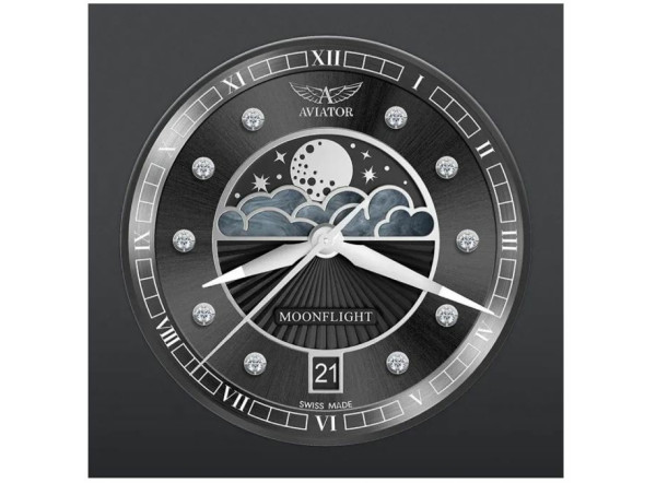 Aviator Douglas Moonflight Diamonds 36M V.1.33.0.381.5
