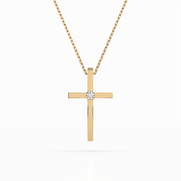 Cara Diamanti златно колие с диаманти K104-10031Y